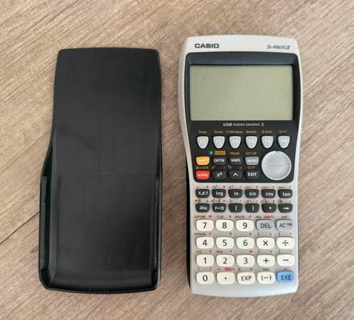 Zgan Casio grafische rekenmachine FX-9860GII compleet!, Diversen, Rekenmachines, Zo goed als nieuw, Ophalen of Verzenden
