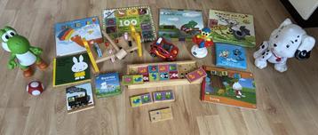 boeken en speelgoed peuter/kleuter, disney/nijntje/kerst beschikbaar voor biedingen