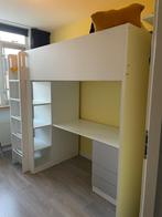 Ikea Hoogslaper met bureau en kast, Ophalen, Gebruikt, Eenpersoons, 90 cm