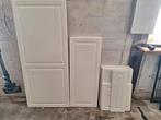 Ikea Bodbyn, frontjes, wit, inclusief handvaten, Ophalen, Zo goed als nieuw, Wit