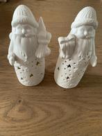 Kerst beeldjes Set - Kerstman Design, Overige materialen, Wit, Nieuw, Ophalen of Verzenden