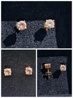 BLUSH Gouden Oorstekers 14K (Zie omschrijving), Sieraden, Tassen en Uiterlijk, Oorbellen, Nieuw, Ophalen of Verzenden, Met edelsteen