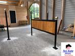 Groepshuisvesting, Tussenwand, Voorwand, Stalraam, Staldeur, Dieren en Toebehoren, Weidegang, 4 paarden of pony's of meer