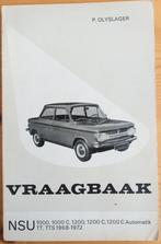 NSU 1000-C 1200=C en TT en TTS Vraagbaak Olyslager 1968-1972, Ophalen of Verzenden