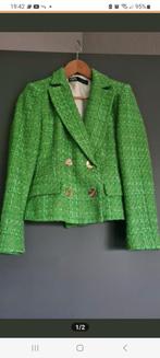 Zara Tweed Colbert, Chique dikke Tweed Colbert, Ophalen of Verzenden, Zo goed als nieuw, Zwart