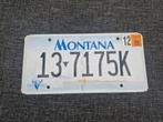 Kentekenplaat USA BIG SKY Montana nummerbord nummerplaat USA, Ophalen of Verzenden, Gebruikt, Auto's
