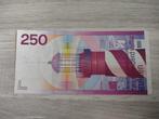 Biljet 250 gulden Vuurtoren, 1985, Postzegels en Munten, Bankbiljetten | Nederland, Ophalen of Verzenden, 250 gulden