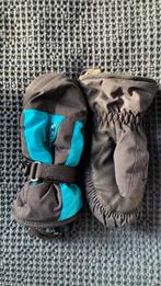 Heerlijk warme Eska wanten blauw zwart, kind 4-6 jaar, Handschoenen, 110 t/m 116, Jongen of Meisje, Gebruikt