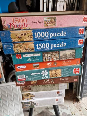 10 Legpuzzels - Jumbo, Falcon, Anton Pieck beschikbaar voor biedingen