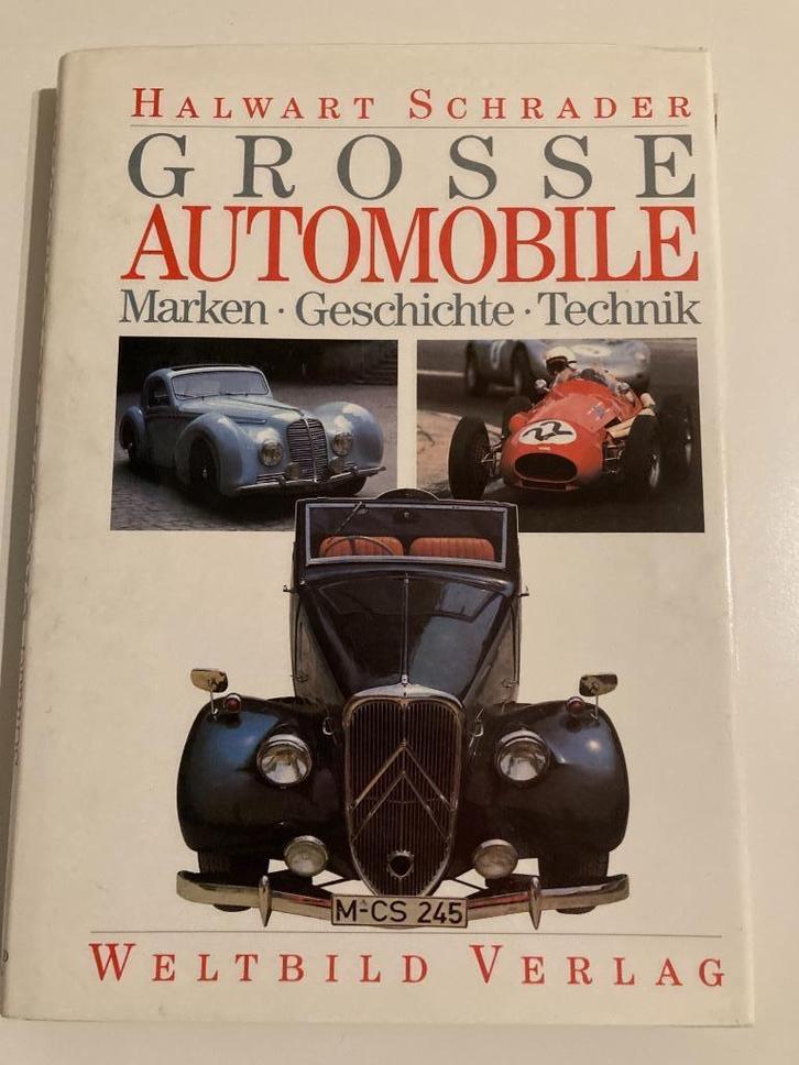 Boek - Grosse automobile, Boeken, Auto's | Boeken, Zo goed als nieuw, Algemeen, Ophalen of Verzenden