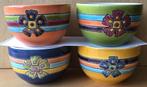 Tea bowl / schaaltje / kommetje (4x) Artesa Ecuador - ZGAN, Ophalen of Verzenden, Zo goed als nieuw, Kom(men), Overige stijlen