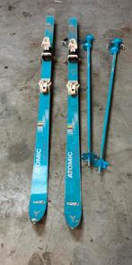 Atomic Avantgarde Elegance + skistokken, Ophalen, 160 tot 180 cm, Gebruikt, Stokken