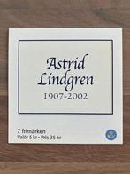 Astrid Lindgren 1907 – 2002 in originele enveloppe, Ophalen of Verzenden, Zweden, Postfris