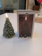 Jade Groene Wax Kaars op Batterijen - 15cm, Ophalen of Verzenden, Nieuw