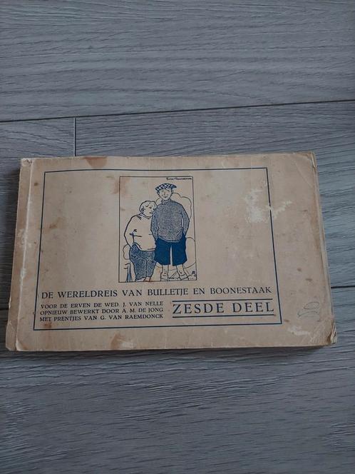 Bulletje en de boonestaak 1931 Van Nelle wereldreis teab, Antiek en Kunst, Antiek | Boeken en Bijbels, Ophalen of Verzenden