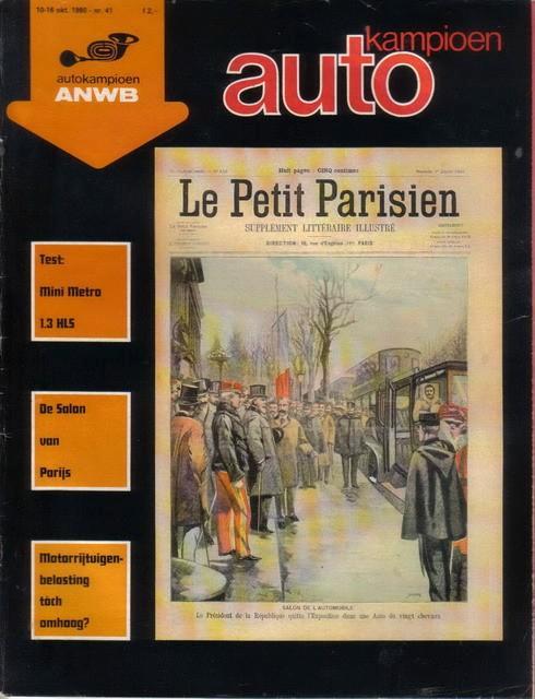 Autokampioen 41 1980 : Austin Mini Metro 1.3 HLS - Daihatsu, Boeken, Auto's | Folders en Tijdschriften, Gelezen, Algemeen, Ophalen of Verzenden