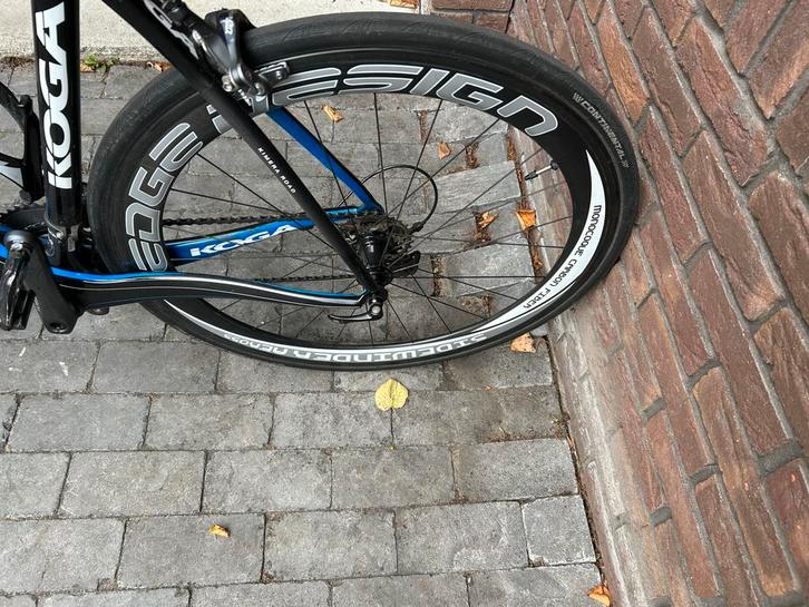 Carbon Koga Racefiets, Fietsen en Brommers, Fietsen | Racefietsen, Gebruikt, Heren, Koga Miyata, Meer dan 20 versnellingen, 28 inch