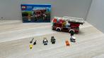 Lego city brandweer 60107 Fire Ladder Truck, Ophalen of Verzenden, Gebruikt, Complete set, Lego
