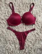 Victoria Secret 80C string M bordeaux rood, Kleding | Dames, Verzenden, Rood, String