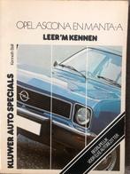 Vraagbaak Knuwer Opel Ascona/Manta A t/m 1975, Ophalen of Verzenden