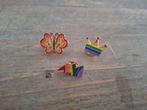 3 mooie kleurijke regenboog pins te koop, Verzamelen, Speldjes, Pins en Buttons, Ophalen of Verzenden, Nieuw, Overige onderwerpen