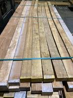 Hardhout/Sucupira Amarela–onderregels-liggers-staanders-50x8, Ophalen, Nieuw, Hardhout, 250 cm of meer