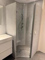 Gebruikte glazen douchedeur - 62 cm breed, 198 cm hoog, Ophalen, Gebruikt, Met douche