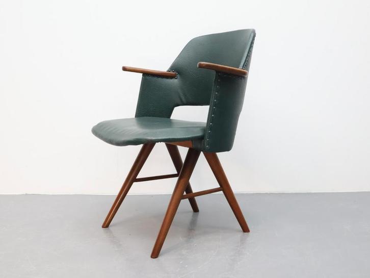 Vintage stoel | FT30 | Braakman voor Pastoe, Huis en Inrichting, Stoelen, Zo goed als nieuw, Eén, Hout, Overige kleuren, Ophalen