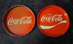 Vintage Coca Cola Dienbladen - Set van 2, Ophalen of Verzenden, Gebruikt, Gebruiksvoorwerp