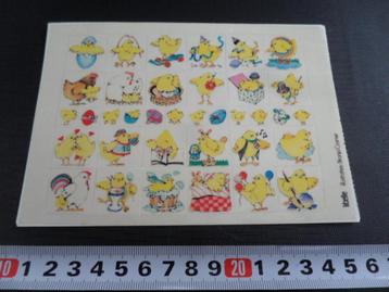 stickers Libelle Paas kuikens  beschikbaar voor biedingen