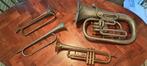 Blaas instrumenten voor carnaval/mancave €50, Muziek en Instrumenten, Blaasinstrumenten | Trompetten, Ophalen, Gebruikt, Overige typen