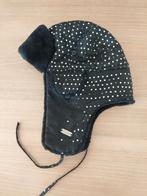 Mooie zwarte bontmuts met strass, Kleding | Dames, Mutsen, Sjaals en Handschoenen, Ophalen of Verzenden, Nieuw, Sjaal