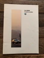 Folder BMW 3-serie (E36/1995), Ophalen of Verzenden, Nieuw, BMW