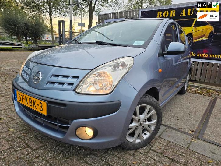 Nissan Pixo 1.0 Acenta/airco/ 1e eigenaar/nap/apk 31-10-2026, Auto's, Nissan, Bedrijf, Te koop, Pixo, ABS, Airbags, Airconditioning