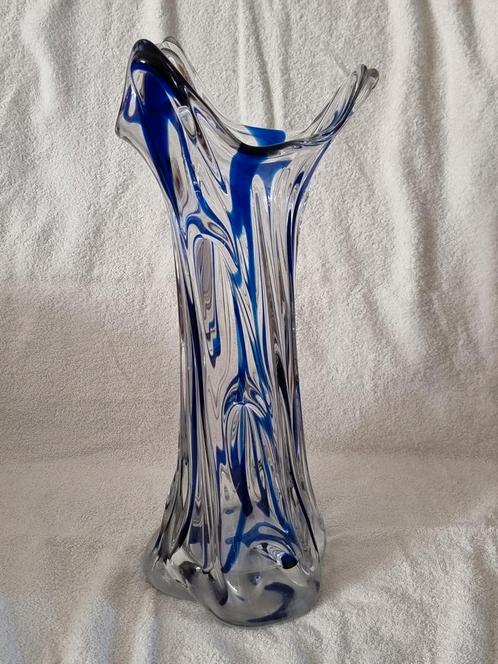 Prachtige  vaas uit de jaren 60/70., Antiek en Kunst, Antiek | Glas en Kristal, Ophalen of Verzenden
