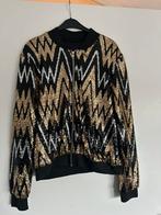 Nieuw glitter bomberjasje maat L, Kleding | Dames, Jasjes, Kostuums en Pakken, Ophalen of Verzenden, Nieuw, Maat 38/40 (M), Zwart