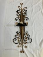 Banci Firenze Italië grote ijzeren wandlamp jaren 60, Ophalen of Verzenden, Metaal