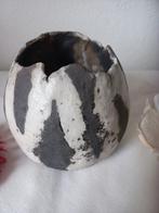 Potje van keramiek, raku gebakken, Ophalen of Verzenden