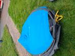 T.K.  Quechua 3 pers. blauw grijze tent makkelijk opzetbaar, Ophalen, Zo goed als nieuw, Tot en met 3