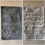 2 leuke kleedjes, 50 tot 100 cm, Zo goed als nieuw, Rechthoekig, 50 tot 100 cm