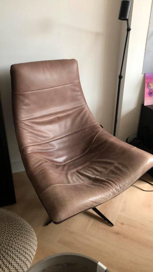 Bodilson turner fauteuil, Huis en Inrichting, Fauteuils, Gebruikt, Leer, 75 tot 100 cm, 75 tot 100 cm, Ophalen