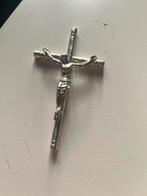 Zwaren kruis hanger, gemaakt van zilver. 10cm hoog, Nieuw, Ophalen of Verzenden, Kruis of Symbool, Zilver