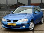 Nissan Almera 1.8 Comfort (bj 2002), Stof, Gebruikt, 4 cilinders, Blauw
