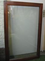 Raam met merantie frame, Doe-het-zelf en Verbouw, Glas en Ramen, Ophalen, Gevelraam of Ruit, Gebruikt, Minder dan 80 cm