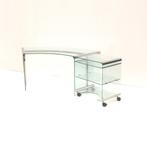 Vintage Italiaans design bureau jaren '70 '80 midcentury, Verzenden, Gebruikt