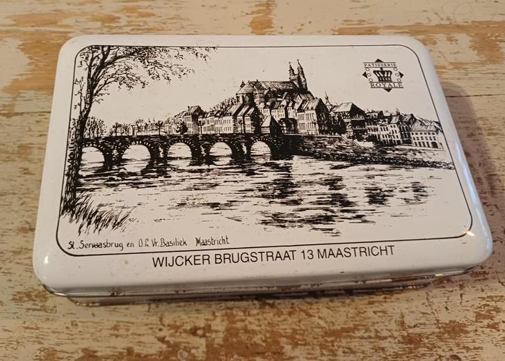 Oud Blikje Maastricht Mestreech, Verzamelen, Overige Verzamelen, Gebruikt, Ophalen of Verzenden