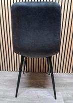 6 Velvet eetkamerstoelen - Nieuw, Huis en Inrichting, Stoelen, LaVe Outlet, Zwart, Nieuw, Ophalen of Verzenden