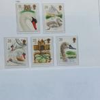 Engeland 1993  Zwanen Mi 1426 - 1430, Ophalen of Verzenden, Gestempeld