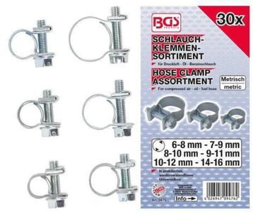 SLANGKLEMMEN ASSORTIMENT ÃƒËœ6-16 MM 30-DELIG beschikbaar voor biedingen
