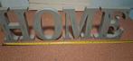 Houten Letters HOME - Grijs - Decoratie, Ophalen of Verzenden, Gebruikt